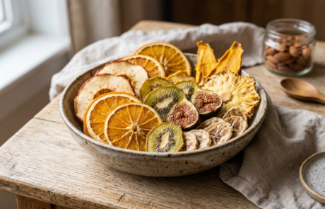 frutta essiccata a fette in scodella_ai